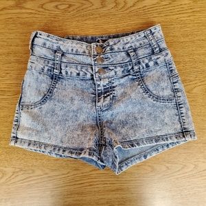 Soundgirl Denim Jean Shorts Size 0